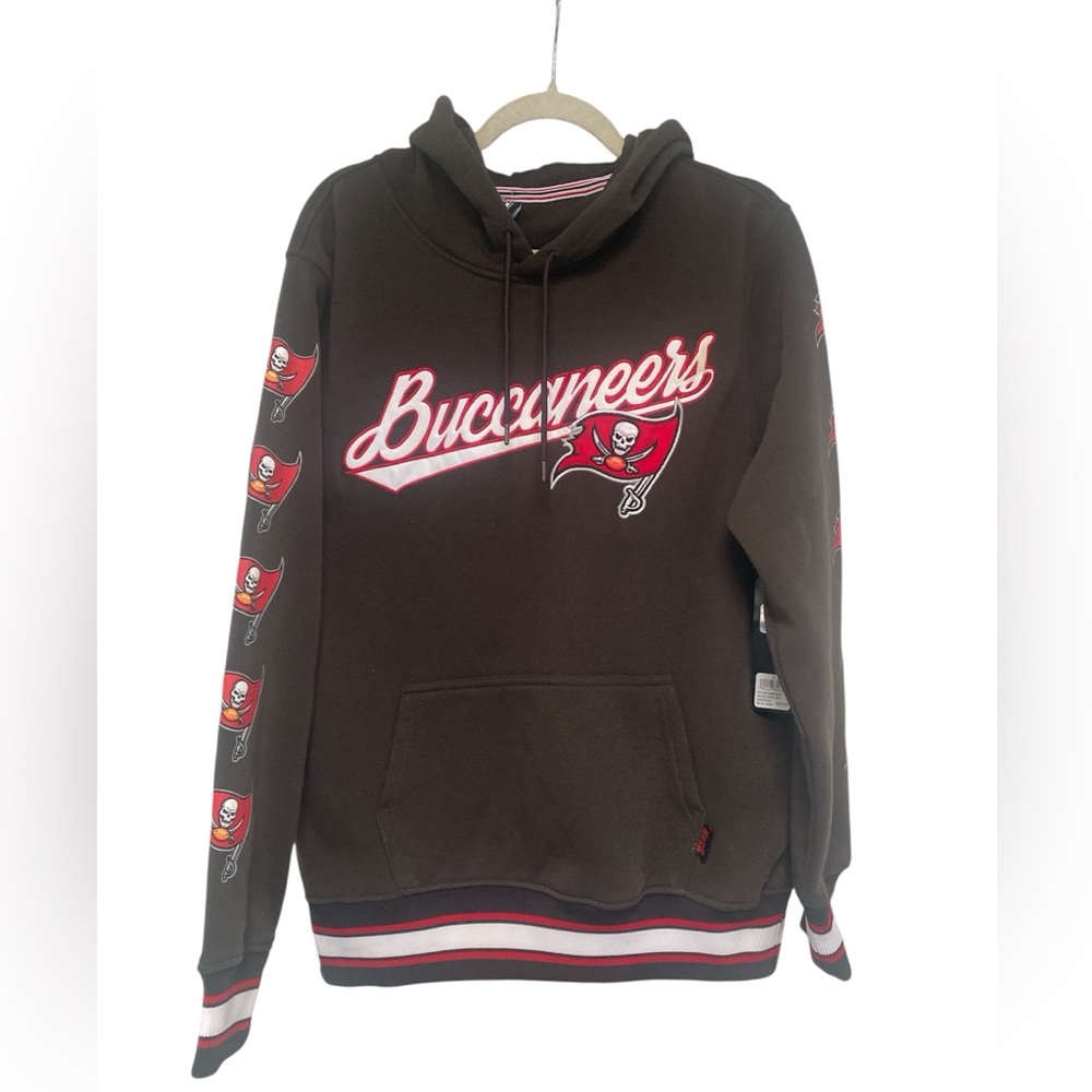 NFL Team Apparel Hoodie with Red and White Accents M NWT